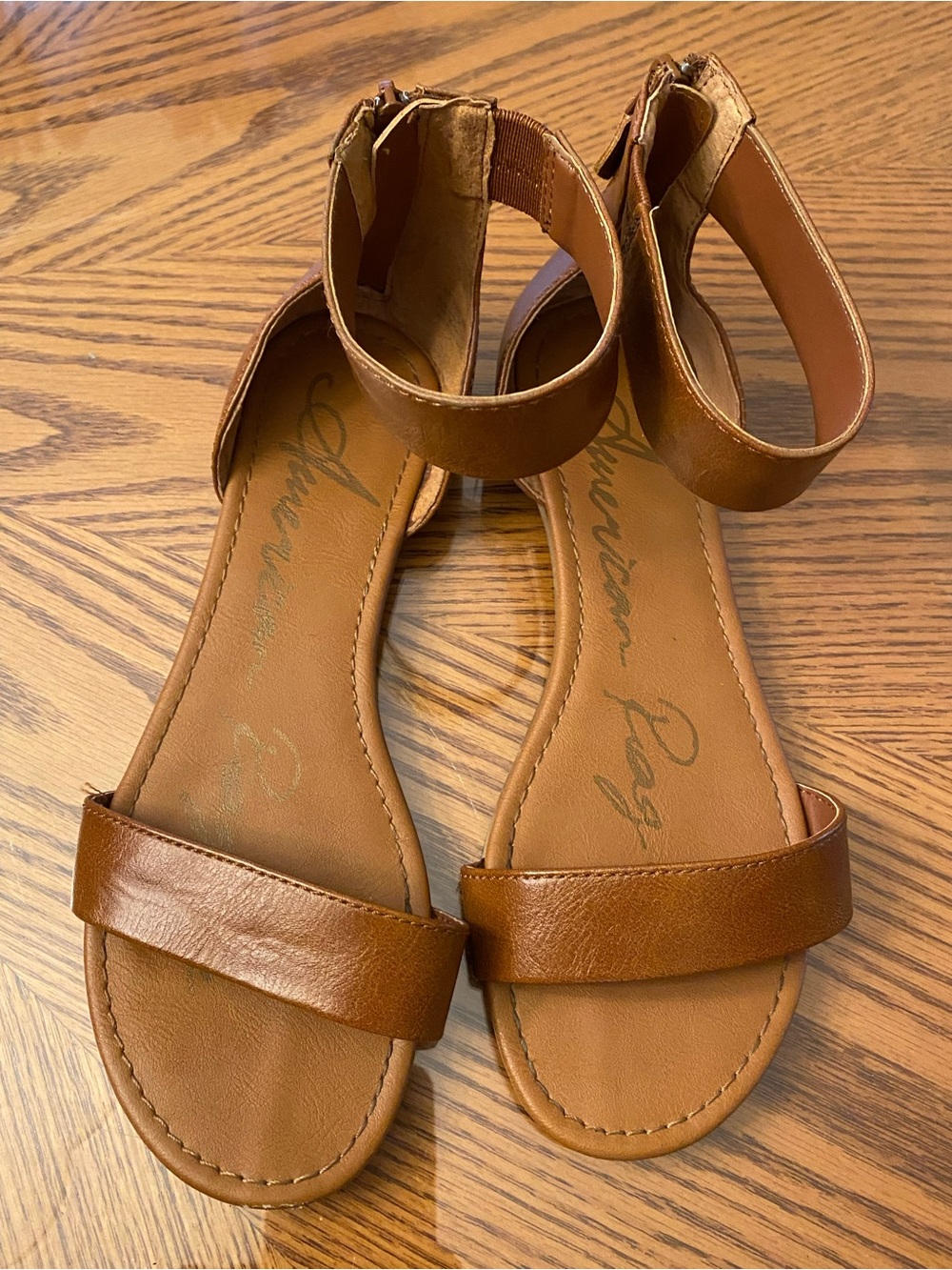 American Rag Women’s Brown Ankle-Strap Sandals
